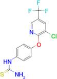 4-(3-Chloro-5-(trifluoromethyl)2-pyridyloxy)phenylthiourea, 95%