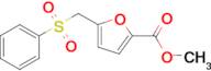 Methyl 5-((phenylsulfonyl)methyl)furan-2-carboxylate, 95%