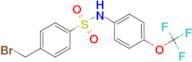 ((4-(Bromomethyl)phenyl)sulfonyl)(4-(trifluoromethoxy)phenyl)amine, 98%