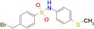 ((4-(Bromomethyl)phenyl)sulfonyl)(4-methylthiophenyl)amine, 97%