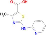 2-(2-Pyridylamino)-4-methyl-1,3-thiazole-5-carboxylic acid, 95%