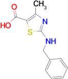 2-(Benzylamino)-4-methyl-1,3-thiazole-5-carboxylic acid, 95%