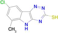 8-Chloro-6-methyl-5H-[1,2,4]triazino[5,6-b]indole-3-thiol