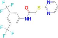 N-[3,5-Bis(trifluoromethyl)phenyl]-2-(pyrimidin-2-ylthio)acetamide