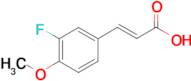 3-Fluoro-4-methoxycinnamic acid, 98%