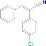 a-(p-Chlorophenyl)cinnamonitrile