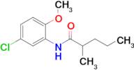 5'-Chloro-2'-methoxy-2-methylvaleranilide