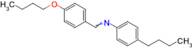 p-Butoxybenzylidene p-Butylaniline