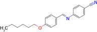 p-Hexyloxybenzylidene p-Aminobenzonitrile