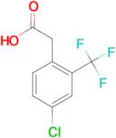 4-Chloro-2-(trifluoromethyl)phenylacetic acid