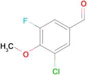 3-Chloro-5-fluoro-4-methoxybenzaldehyde