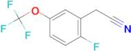 2-Fluoro-5-(trifluoromethoxy)phenylacetonitrile