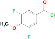 3,5-Difluoro-4-methoxybenzoyl chloride