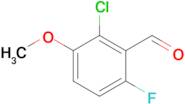 2-Chloro-6-fluoro-3-methoxybenzaldehyde