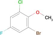 2-Bromo-6-chloro-4-fluoroanisole