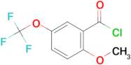 2-Methoxy-5-(trifluoromethoxy)benzoyl chloride