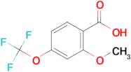 2-Methoxy-4-(trifluoromethoxy)benzoic acid