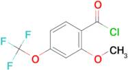 2-Methoxy-4-(trifluoromethoxy)benzoyl chloride