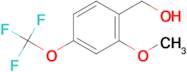 2-Methoxy-4-(trifluoromethoxy)benzyl alcohol