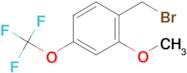 2-Methoxy-4-(trifluoromethoxy)benzyl bromide