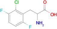 2-Chloro-3,6-difluoro-DL-phenylalanine