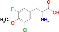 3-Chloro-5-fluoro-4-methoxy-DL-phenylalanine