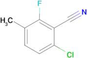 6-Chloro-2-fluoro-3-methylbenzonitrile