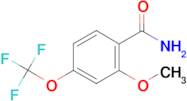 2-Methoxy-4-(trifluoromethoxy)benzamide