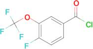 4-Fluoro-3-(trifluoromethoxy)benzoyl chloride