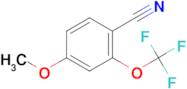 4-Methoxy-2-(trifluoromethoxy)benzonitrile