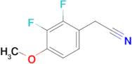 2,3-Difluoro-4-methoxyphenylacetonitrile