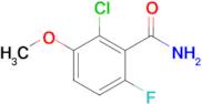 2-Chloro-6-fluoro-3-methoxybenzamide