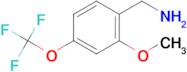 2-Methoxy-4-(trifluoromethoxy)benzylamine