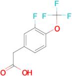 3-Fluoro-4-(trifluoromethoxy)phenylacetic acid