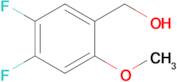 4,5-Difluoro-2-methoxybenzyl alcohol