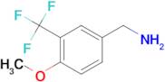 4-Methoxy-3-(trifluoromethyl)benzylamine