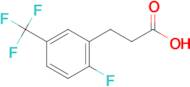 3-[2-Fluoro-5-(trifluoromethyl)phenyl]propionic acid