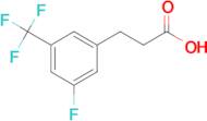 3-[3-Fluoro-5-(trifluoromethyl)phenyl]propionic acid