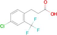 3-[4-Chloro-2-(trifluoromethyl)phenyl]propionic acid