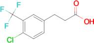 3-[4-Chloro-3-(trifluoromethyl)phenyl]propionic acid