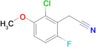 2-Chloro-6-fluoro-3-methoxyphenylacetonitrile