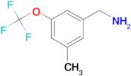 3-Methyl-5-(trifluoromethoxy)benzylamine