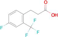 3-[4-Fluoro-2-(trifluoromethyl)phenyl]propionic acid