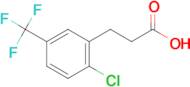 3-[2-Chloro-5-(trifluoromethyl)phenyl]propionic acid