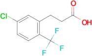 3-[5-Chloro-2-(trifluoromethyl)phenyl]propionic acid