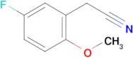 5-Fluoro-2-methoxyphenylacetonitrile