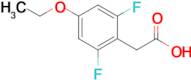 2,6-Difluoro-4-ethoxyphenylacetic acid