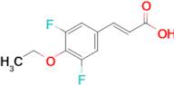 4-Ethoxy-3,5-difluorocinnamic acid