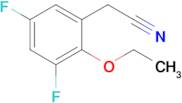 2-Ethoxy-3,5-difluorophenylacetonitrile