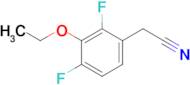 3-Ethoxy-2,4-difluorophenylacetonitrile